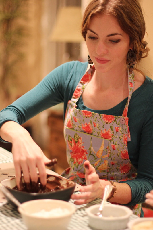 chocolate making